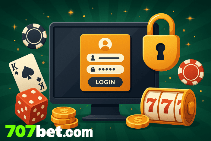 Figura 2 do login da 707BET